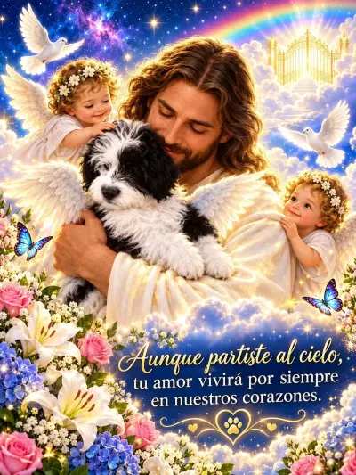 Photo of HANIEL Y NURIEL, dog, on their Day of the Dead ofrenda